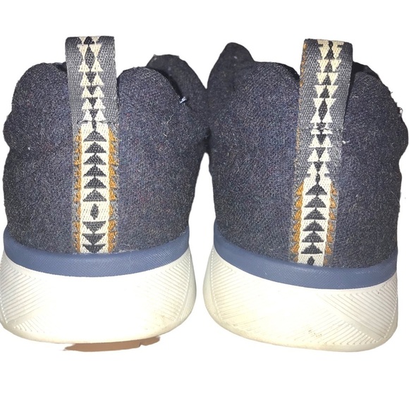 Pendleton Mens Wool Sneaker Shoe Navy Size 8.5 - Picture 2 of 11